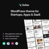 Sofax – Software & Startup WordPress Theme